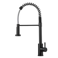 Black Kitchen Sink Faucet Mixer Tap